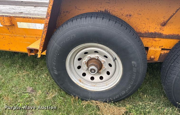 image for item EG6609 2006 Eagle Trailer Co., Inc. 7X20F equipment trailer