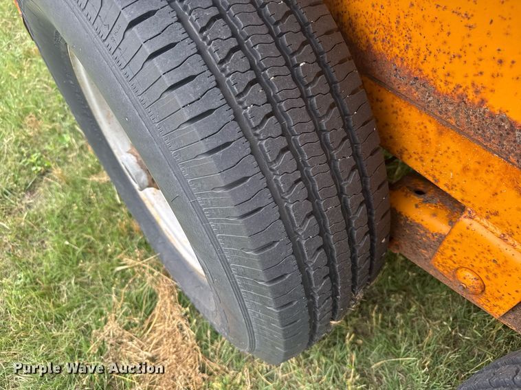 image for item EG6609 2006 Eagle Trailer Co., Inc. 7X20F equipment trailer