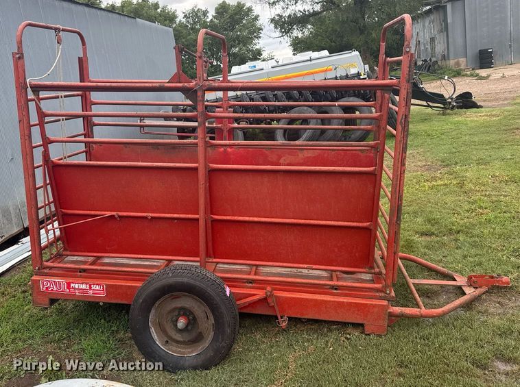 image for item EG6640 Paul AW livestock scale