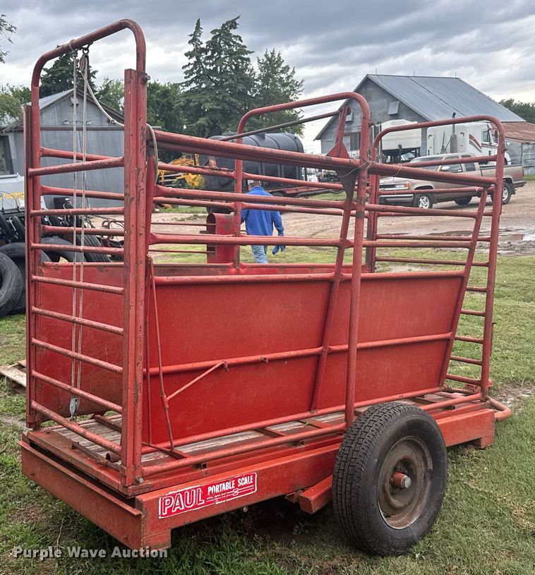 image for item EG6640 Paul AW livestock scale