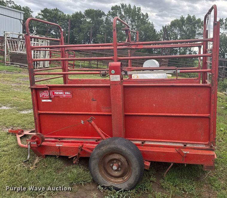 image for item EG6640 Paul AW livestock scale