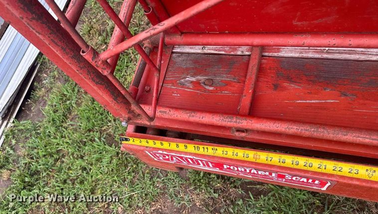image for item EG6640 Paul AW livestock scale