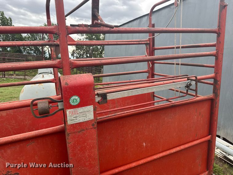 image for item EG6640 Paul AW livestock scale