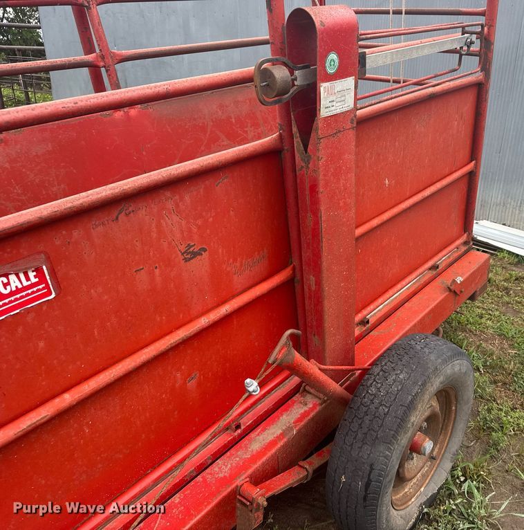 image for item EG6640 Paul AW livestock scale