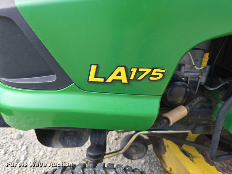 image for item EO1086 2009 John Deere LA175 lawn mower
