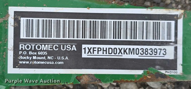 image for item EO1087 Rotomec PHD 100 post hole digger