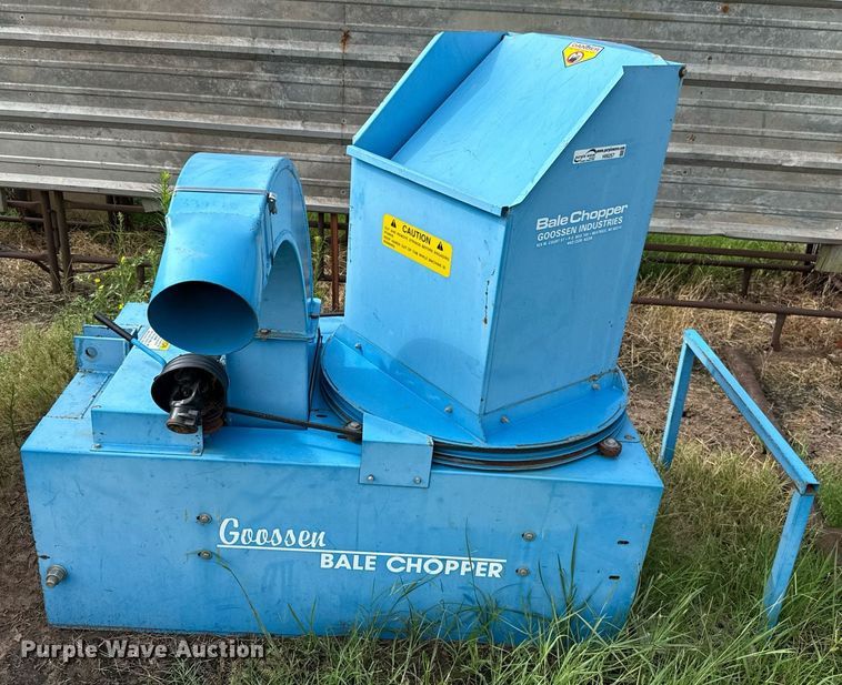 image for item HI9257 Goossen bale chopper
