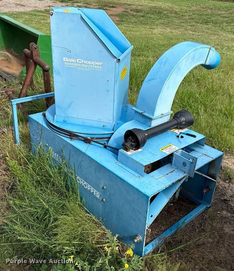 image for item HI9257 Goossen bale chopper