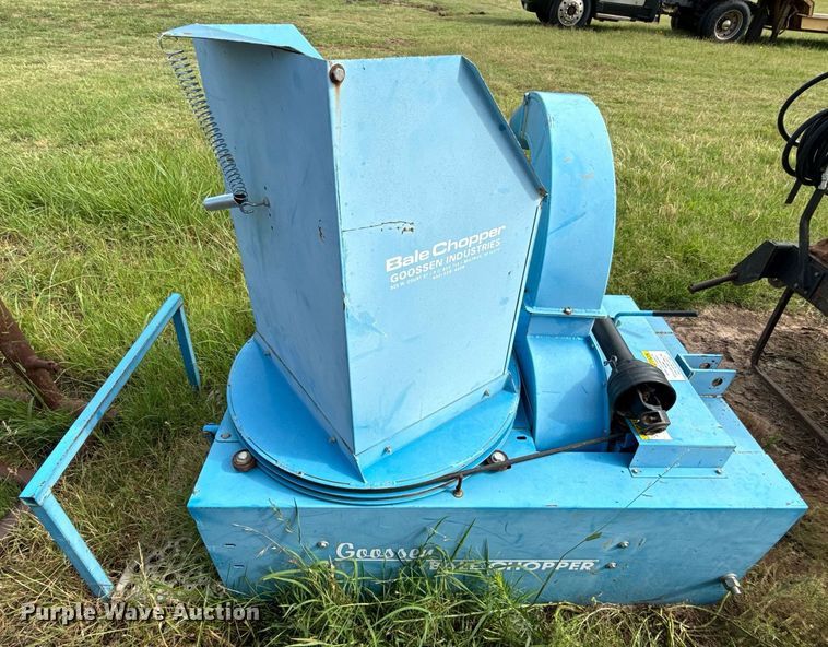 image for item HI9257 Goossen bale chopper