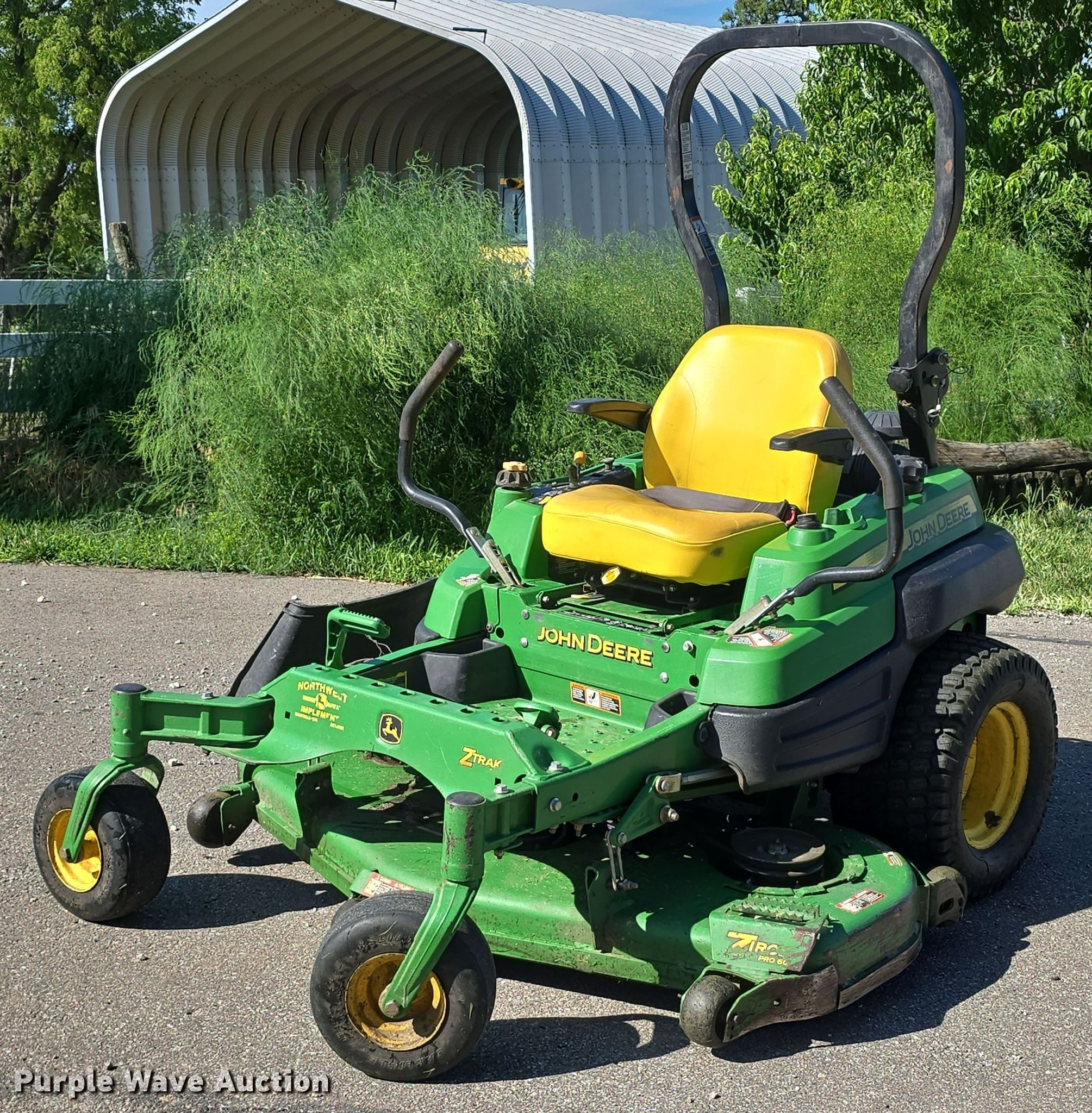 自転車本体 JOHN DEERE 2012 John Deere Z930A MZ Z-Trak ZTR lawn mower in Rock Port