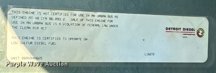 image for item DM1920 2007 Western Star 4900 semi truck