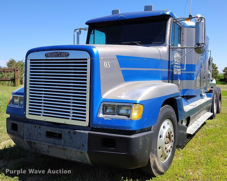 image for item DP5009 1993 Freightliner FLD semi truck