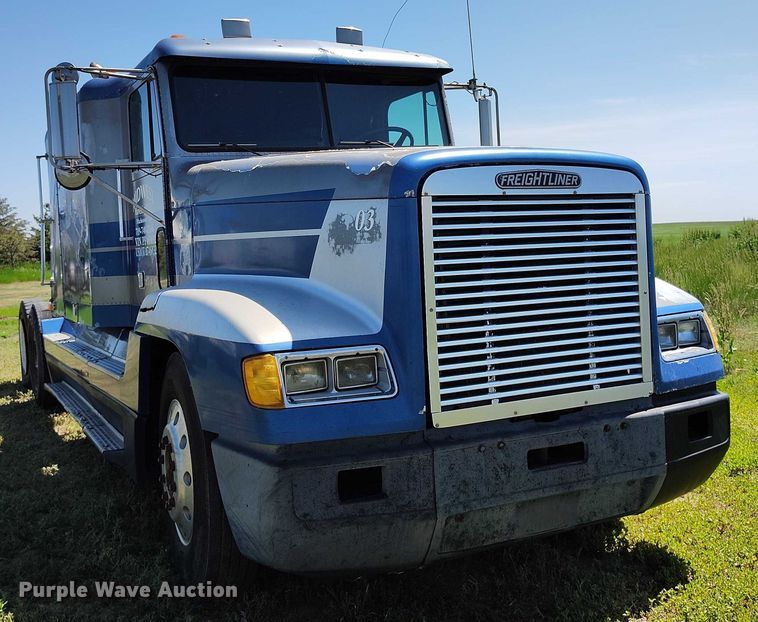 image for item DP5009 1993 Freightliner FLD semi truck