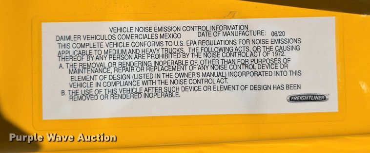 image for item DR3777 2021 Freightliner Cascadia 126 semi truck