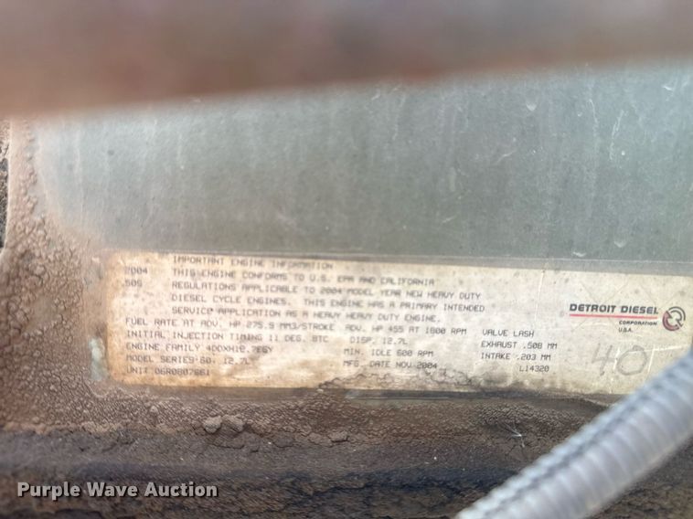 image for item DS3767 2005 Freightliner Columbia semi truck