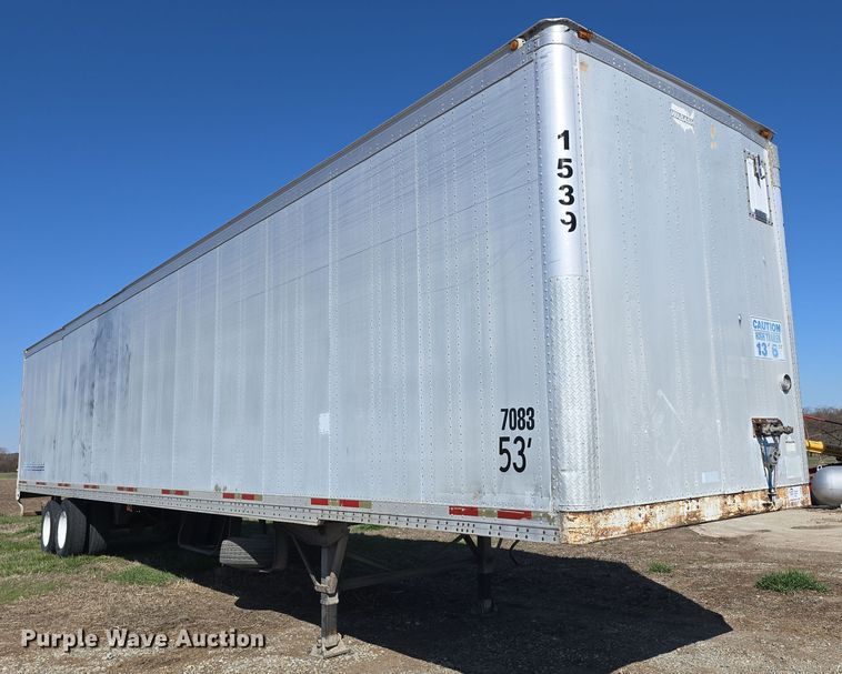 image for item DT6780 1998 Wabash dry van trailer