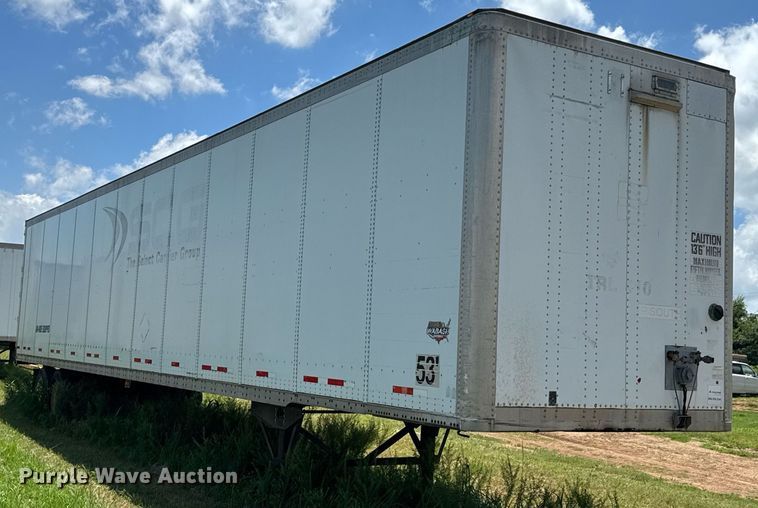 image for item DU9217 2008 Wabash DVLSHPC dry van trailer