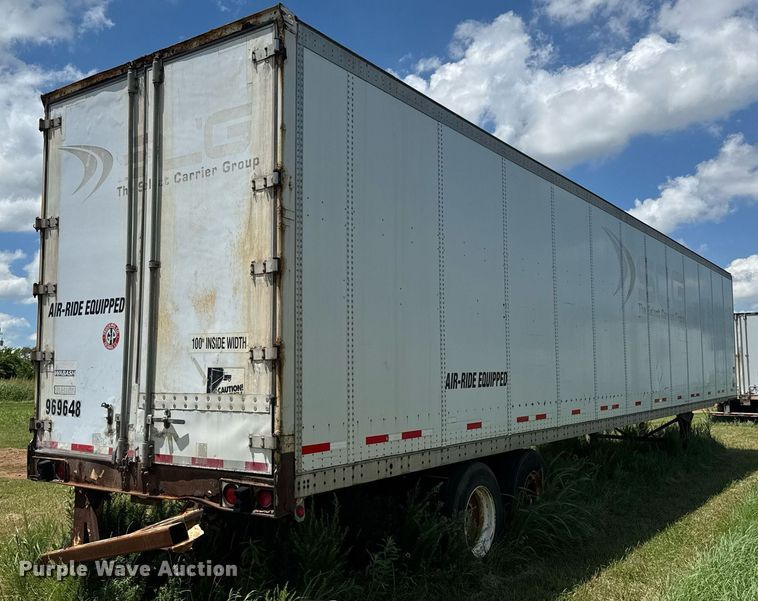 image for item DU9217 2008 Wabash DVLSHPC dry van trailer