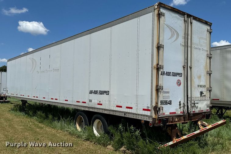 image for item DU9217 2008 Wabash DVLSHPC dry van trailer