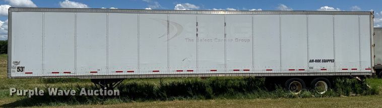 image for item DU9217 2008 Wabash DVLSHPC dry van trailer