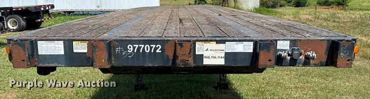 image for item DU9218 2008 Great Dane flatbed trailer