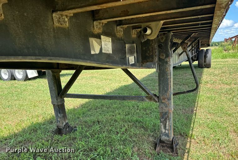 image for item DU9218 2008 Great Dane flatbed trailer