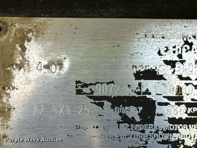 image for item DU9218 2008 Great Dane flatbed trailer