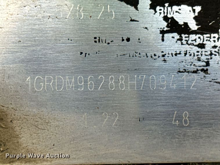 image for item DU9218 2008 Great Dane flatbed trailer