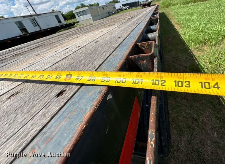 image for item DU9220 2008 Great Dane flatbed trailer