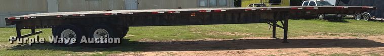 image for item DU9221 2005 Fontaine flatbed trailer