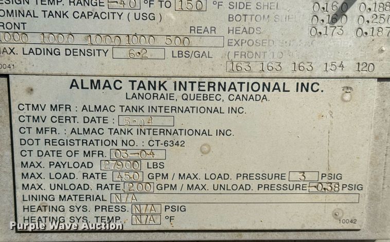 image for item DU9232 1998 Freightliner Conventional fuel truck