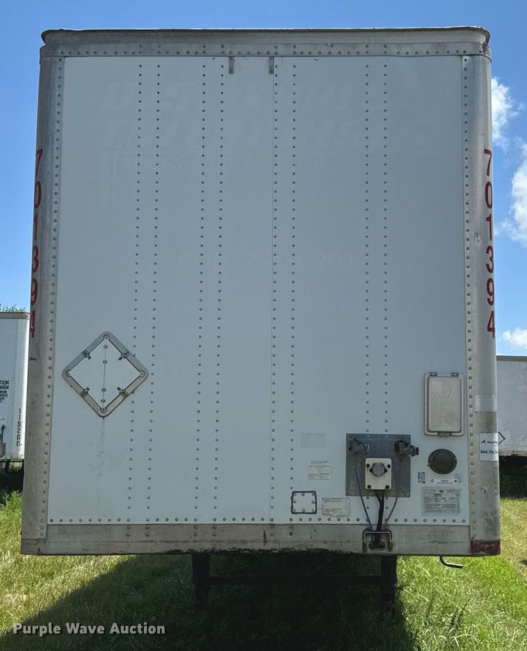 image for item DU9233 2007 Wabash DVCVHPC dry van trailer
