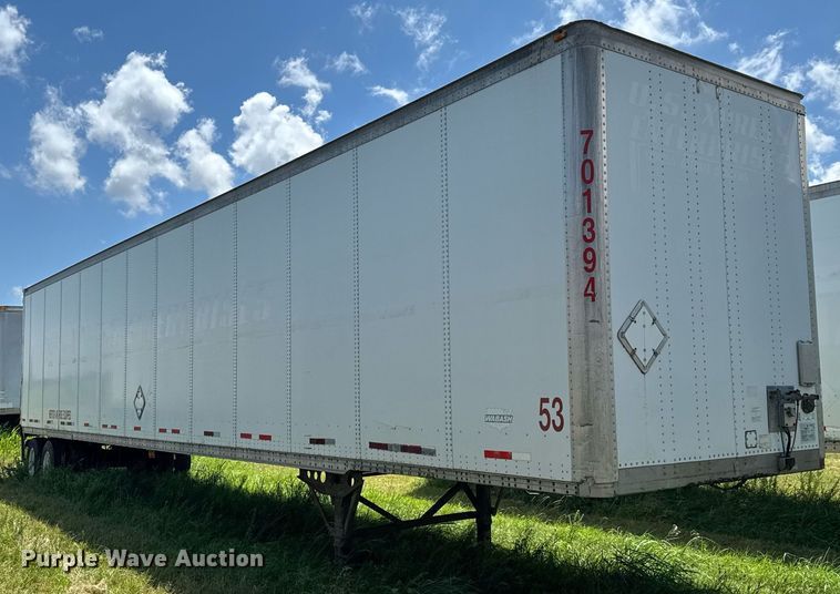 image for item DU9233 2007 Wabash DVCVHPC dry van trailer