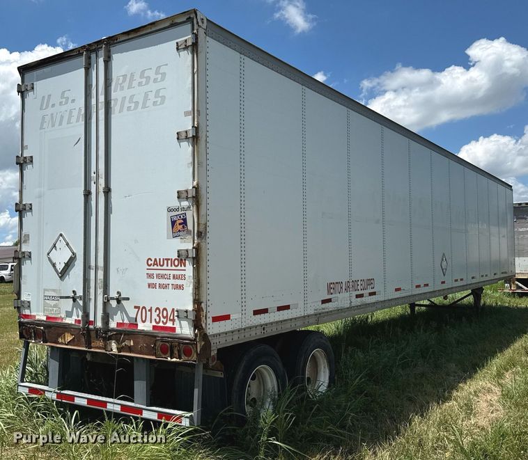 image for item DU9233 2007 Wabash DVCVHPC dry van trailer