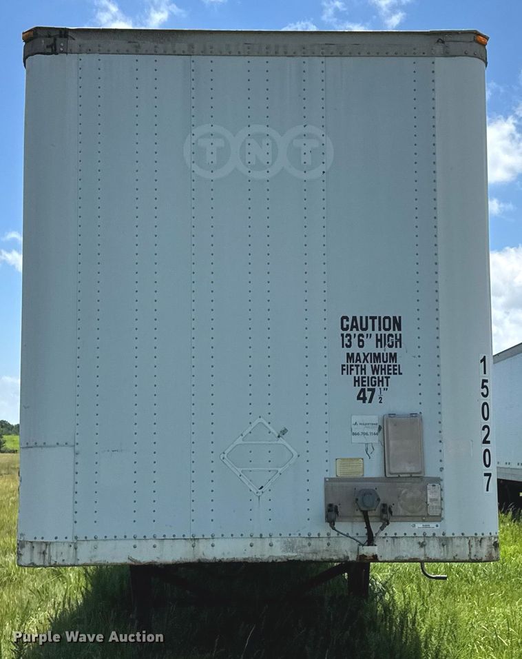 image for item DU9235 2000 Strick dry van trailer