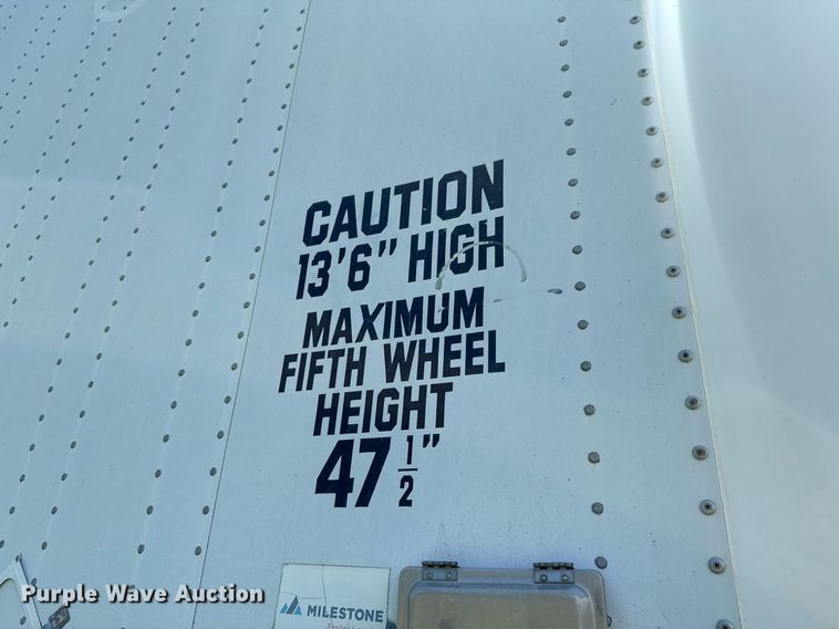 image for item DU9235 2000 Strick dry van trailer