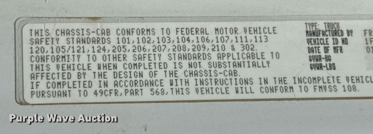 image for item DU9948 2004 Freightliner Business Class M2 flatbed truck