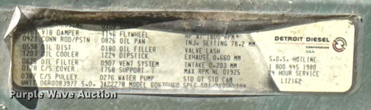 image for item DU9952 1993 Freightliner FLD semi truck