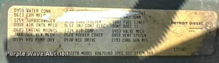 image for item DU9952 1993 Freightliner FLD semi truck