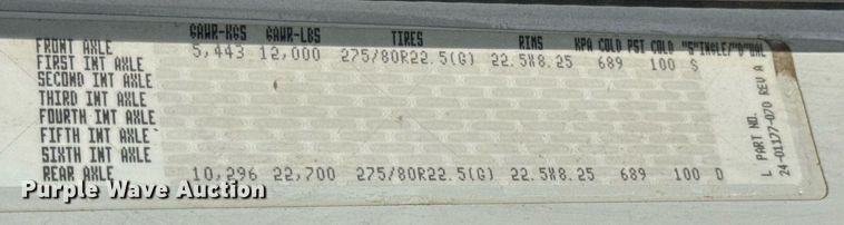 image for item DV4228 2004 Freightliner Business Class M2 106 truck cab and chassis