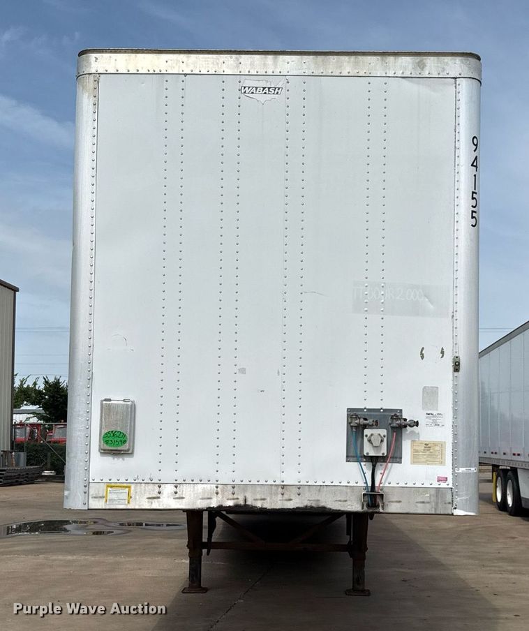 image for item DX5548 2014 Wabash DVCVHPC dry van trailer