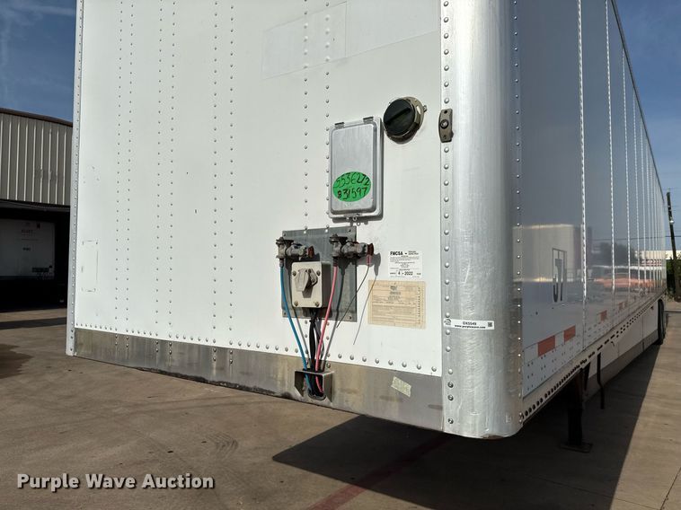 image for item DX5549 2014 Wabash DVCVHPC dry van trailer
