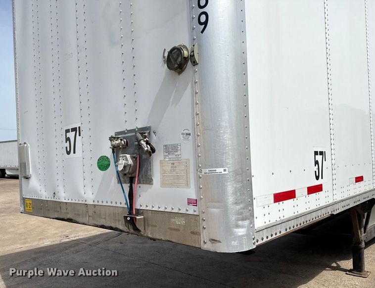 image for item DX5550 2015 Wabash DVCVHPC dry van trailer