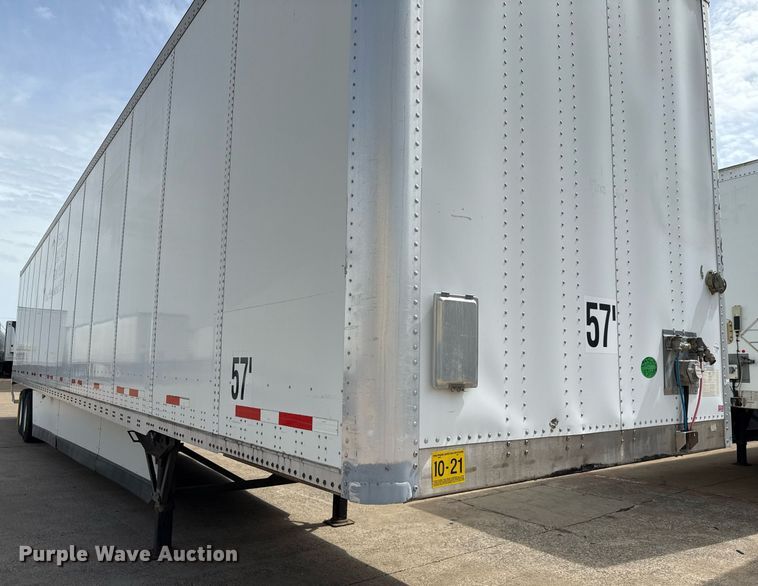 image for item DX5550 2015 Wabash DVCVHPC dry van trailer