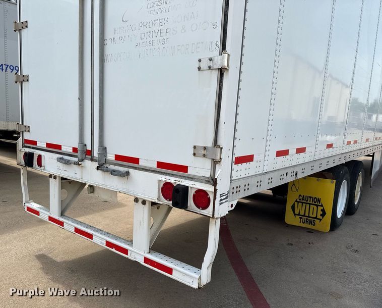 image for item DX5550 2015 Wabash DVCVHPC dry van trailer