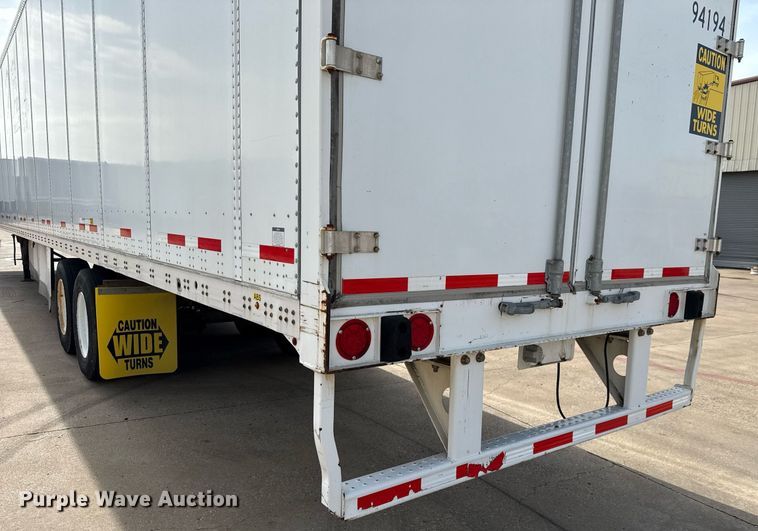 image for item DX5551 2015 Wabash DVCVHPC dry van trailer