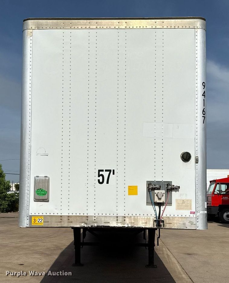 image for item DX5552 2015 Wabash DVCVHPC dry van trailer