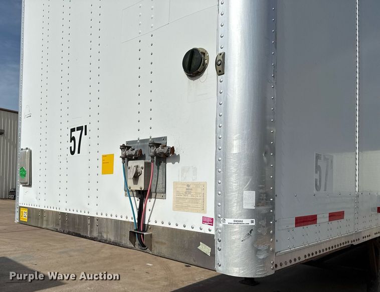 image for item DX5552 2015 Wabash DVCVHPC dry van trailer
