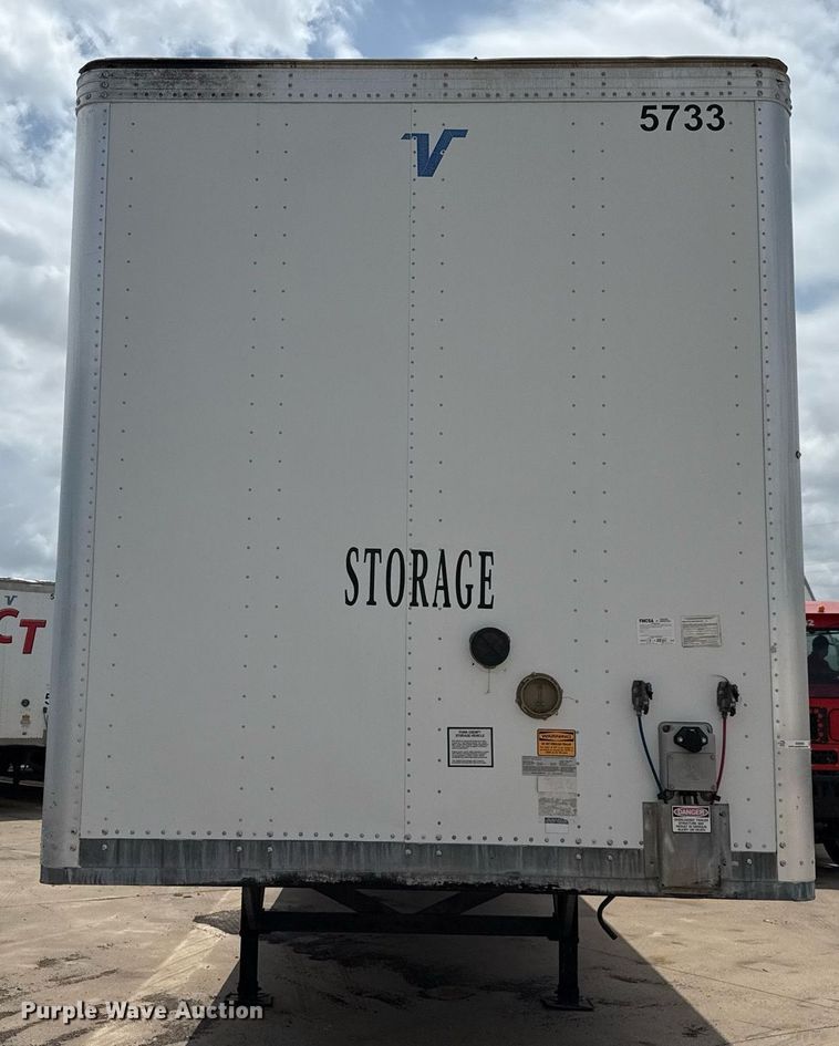 image for item DX5556 2016 Vanguard VXP dry van trailer