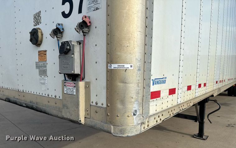 image for item DX5558 2016 Vanguard VXP dry van trailer